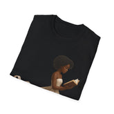 Elegant Reader T-Shirt, Inspirational Literary Top, Gift for Book Lovers, Fashion for Readers, Cozy Casual Wear